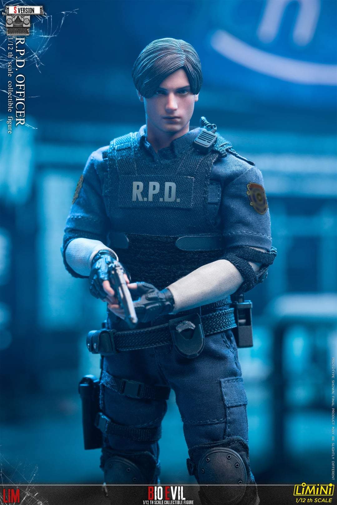 Pedido Figura R.P.D. Officer version S (Deluxe) marca Limtoys escala pequeña 1/12 (relanzamiento) - Image 8