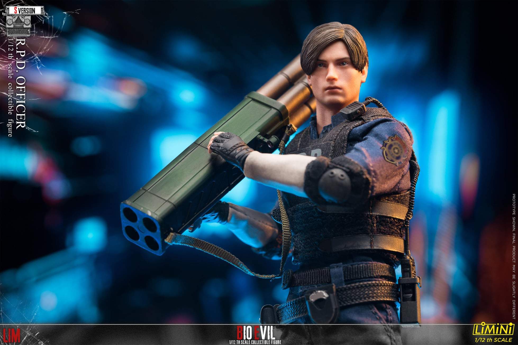 Pedido Figura R.P.D. Officer version S (Deluxe) marca Limtoys escala pequeña 1/12 (relanzamiento) - Image 9