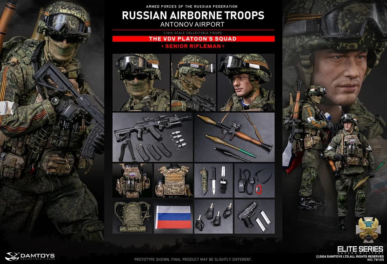 Pedido Figura Russian Senior Rifleman - Antonov Airport marca Damtoys 78105 escala 1/6 - Image 52