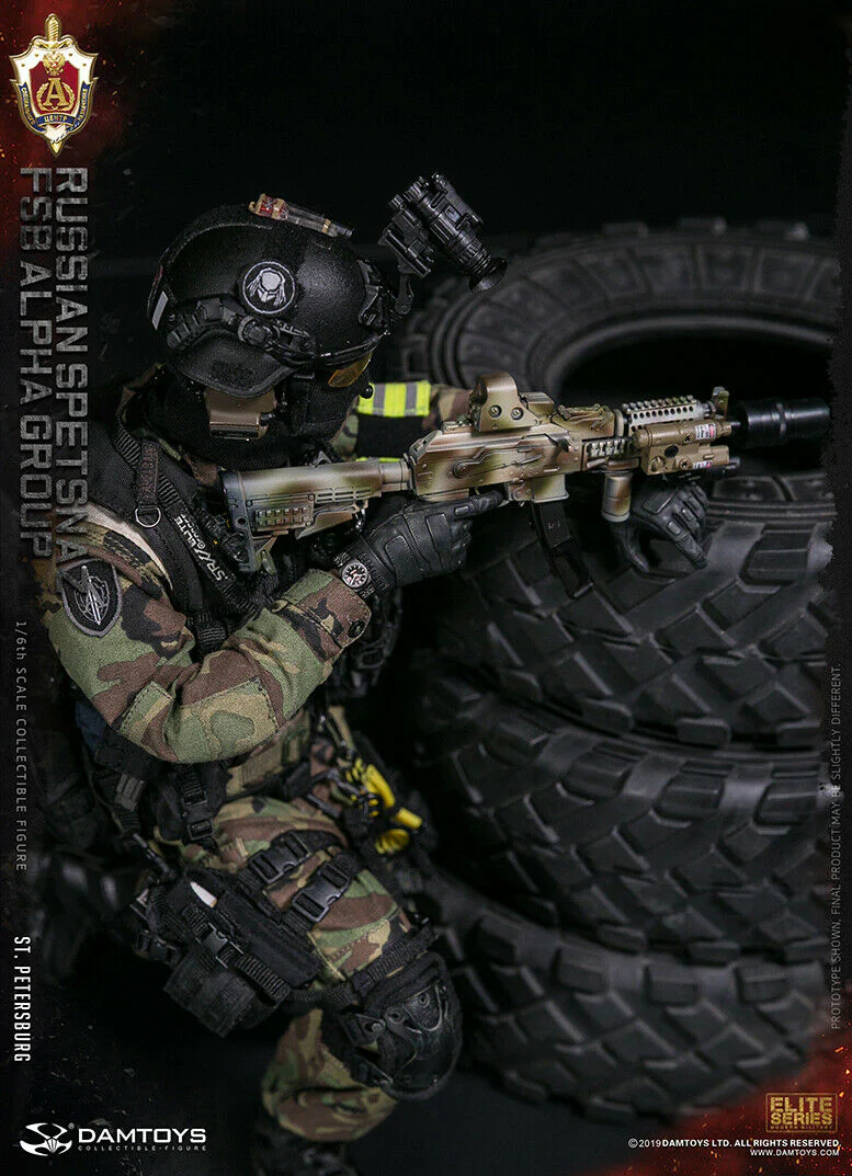 Pedido Figura Russian Spetsnaz FSB Alpha Group St. Petersburg Classic Version marca Damtoys 78071 escala 1/6 - Image 5