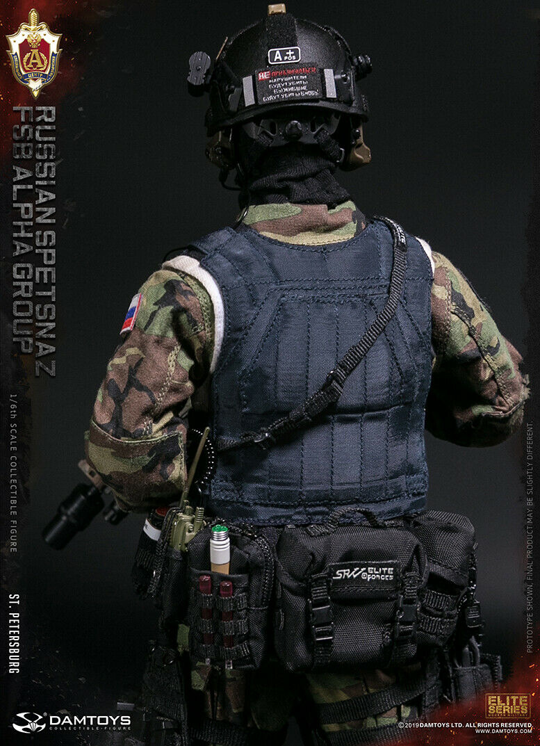 Pedido Figura Russian Spetsnaz FSB Alpha Group St. Petersburg Classic Version marca Damtoys 78071 escala 1/6 - Image 8