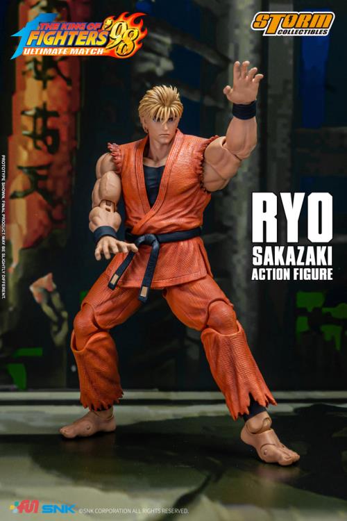 Pedido Figura Ryo Sakazaki - The King of Fighters '98: Ultimate Match marca Storm Collectibles SKKF09 escala pequeña 1/12 - Image 12