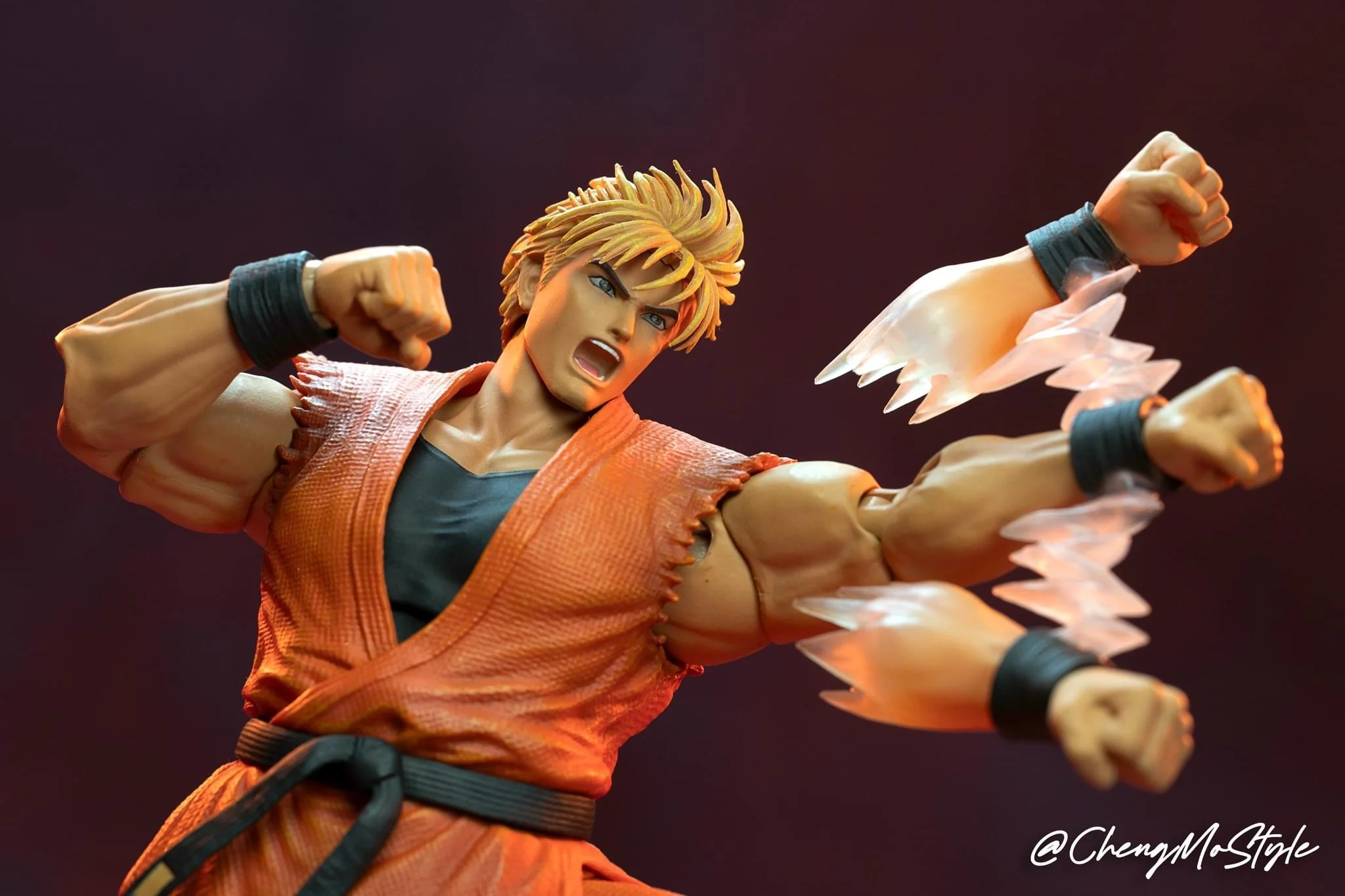 Pedido Figura Ryo Sakazaki - The King of Fighters '98: Ultimate Match marca Storm Collectibles SKKF09 escala pequeña 1/12 - Image 42