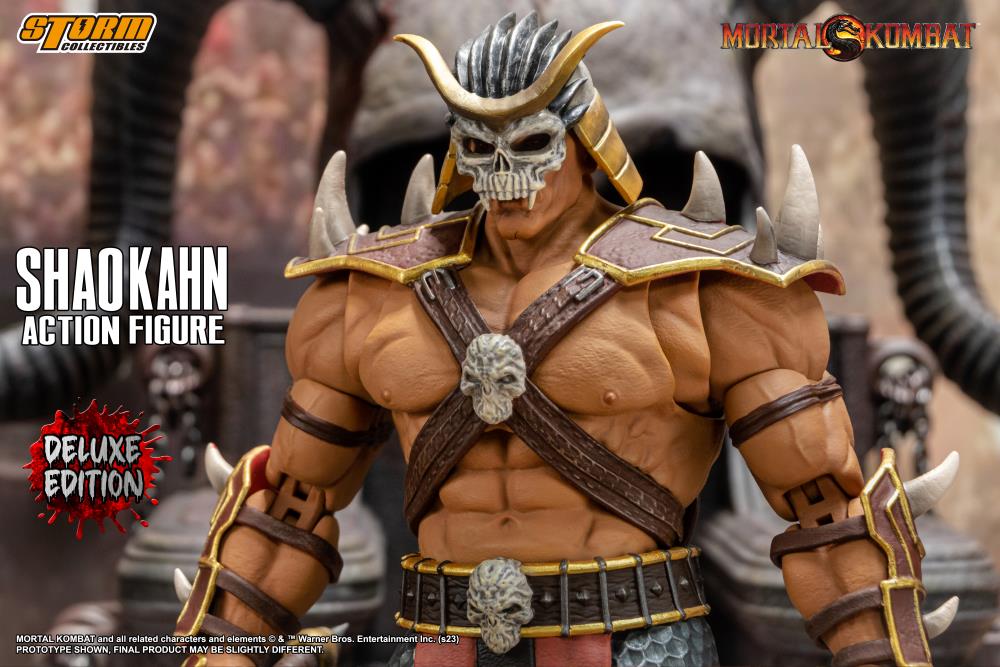 Pedido Figura Shao Kahn con Trono (Deluxe Edition) - Mortal Kombat marca Storm Collectibles escala 1/12 - Image 11