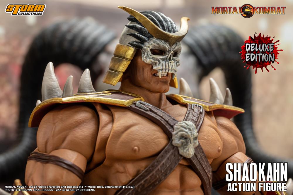 Pedido Figura Shao Kahn con Trono (Deluxe Edition) - Mortal Kombat marca Storm Collectibles escala 1/12 - Image 12