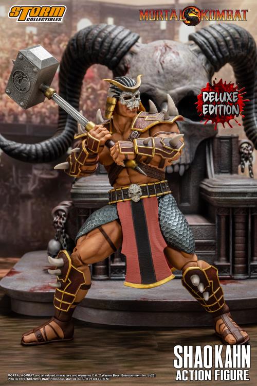 Pedido Figura Shao Kahn con Trono (Deluxe Edition) - Mortal Kombat marca Storm Collectibles escala 1/12 - Image 13