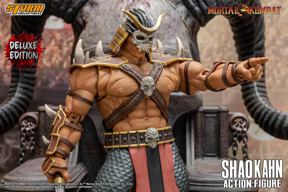 Pedido Figura Shao Kahn con Trono (Deluxe Edition) - Mortal Kombat marca Storm Collectibles escala 1/12 - Image 14