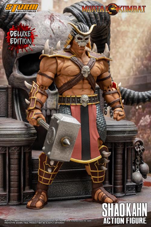 Pedido Figura Shao Kahn con Trono (Deluxe Edition) - Mortal Kombat marca Storm Collectibles escala 1/12 - Image 17