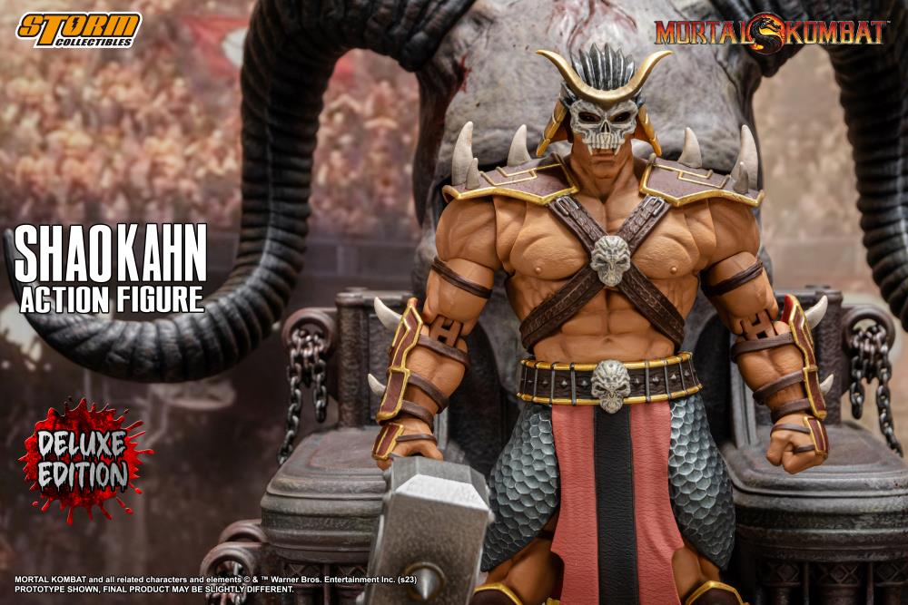 Pedido Figura Shao Kahn con Trono (Deluxe Edition) - Mortal Kombat marca Storm Collectibles escala 1/12 - Image 18