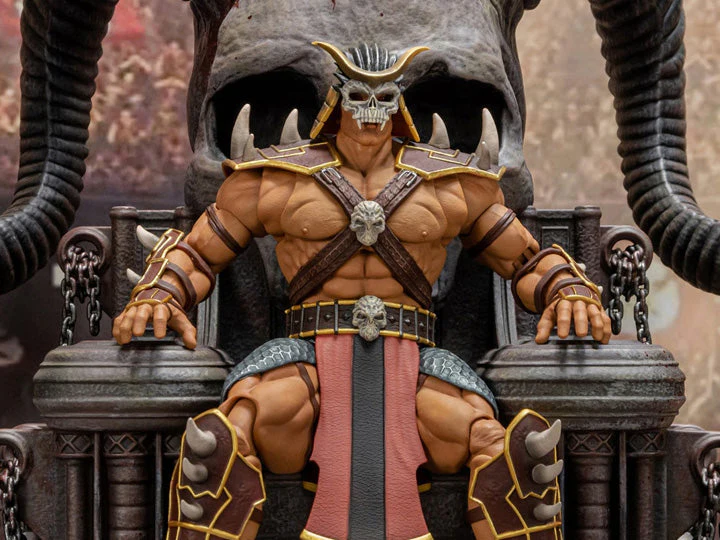 Pedido Figura Shao Kahn con Trono (Deluxe Edition) - Mortal Kombat marca Storm Collectibles escala 1/12 - Image 2