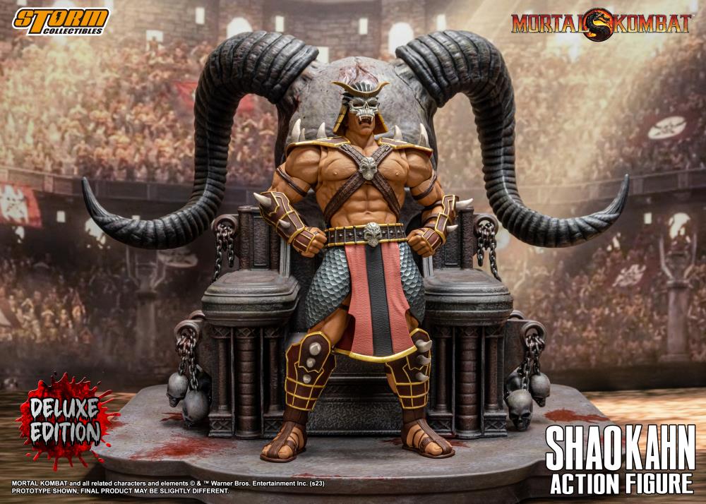Pedido Figura Shao Kahn con Trono (Deluxe Edition) - Mortal Kombat marca Storm Collectibles escala 1/12 - Image 20