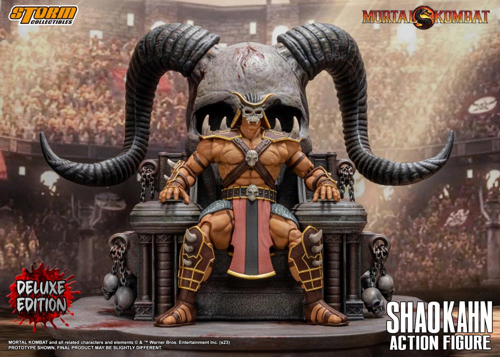 Pedido Figura Shao Kahn con Trono (Deluxe Edition) - Mortal Kombat marca Storm Collectibles escala 1/12 - Image 23