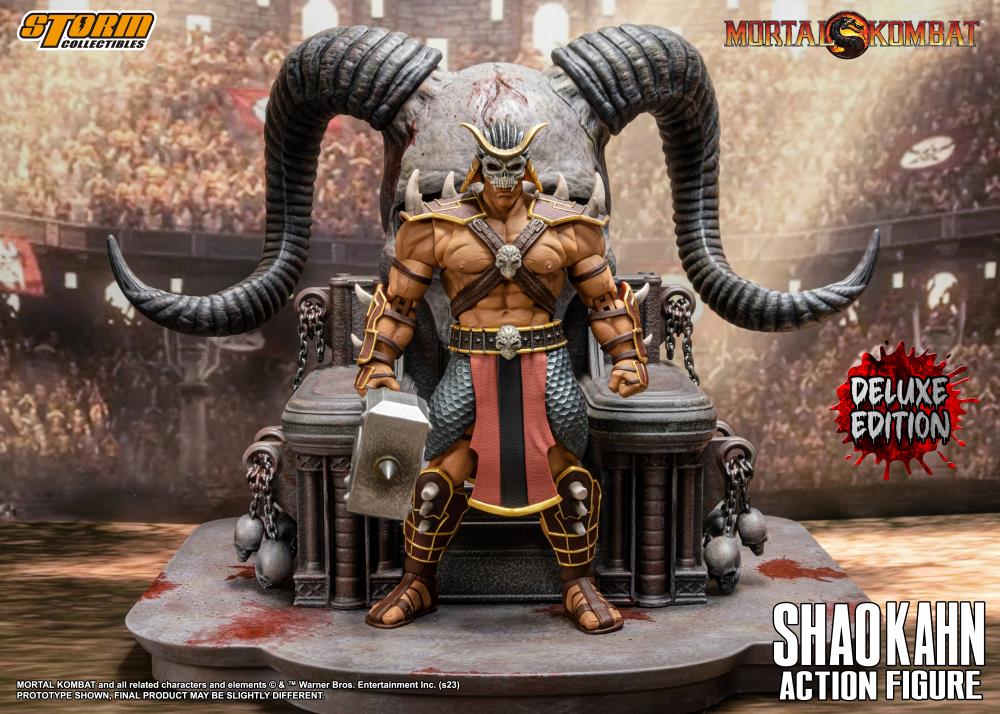 Pedido Figura Shao Kahn con Trono (Deluxe Edition) - Mortal Kombat marca Storm Collectibles escala 1/12 - Image 24