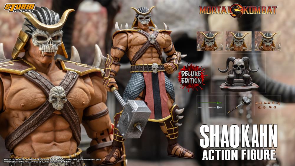 Pedido Figura Shao Kahn con Trono (Deluxe Edition) - Mortal Kombat marca Storm Collectibles escala 1/12 - Image 25