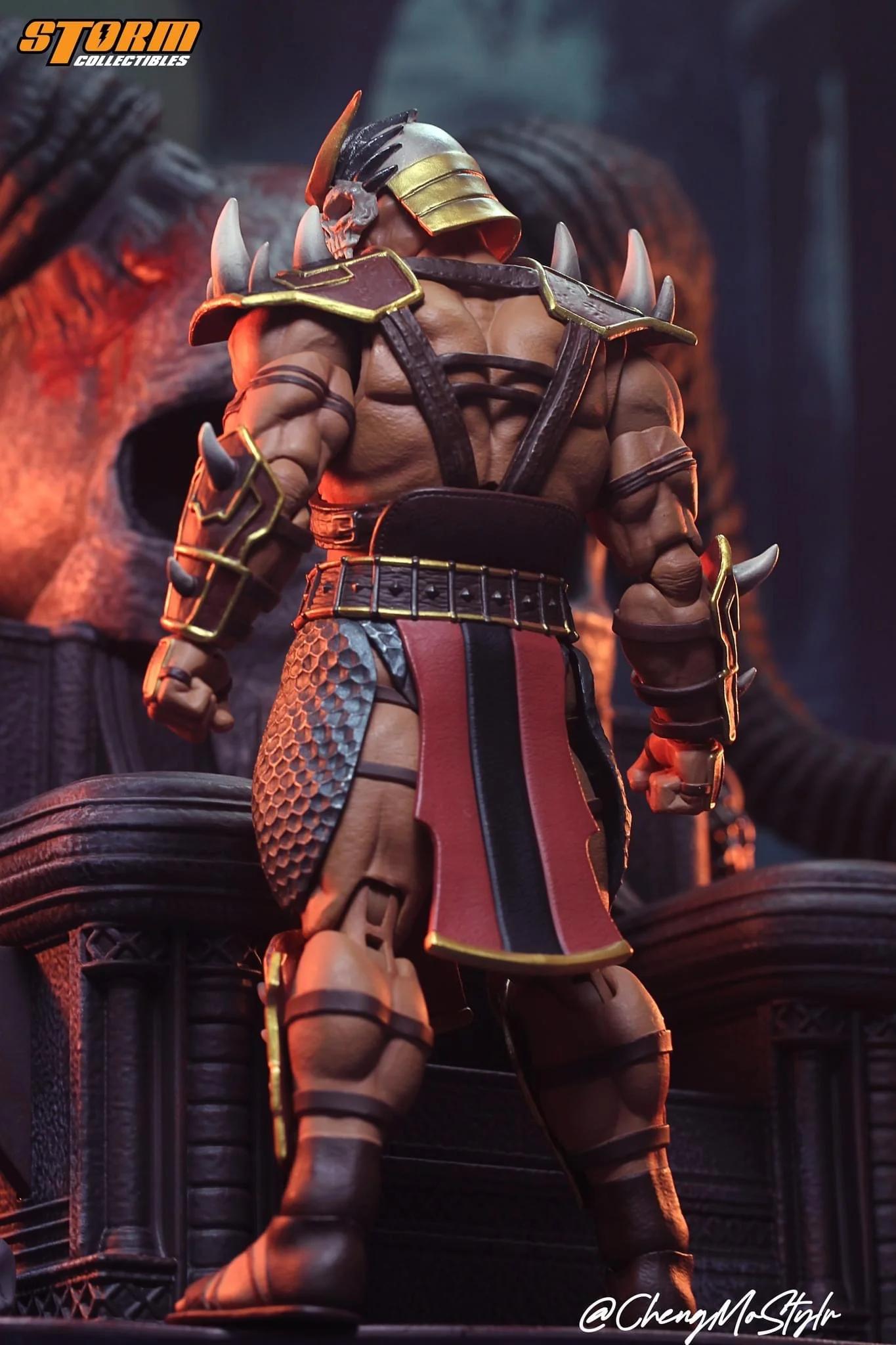 Pedido Figura Shao Kahn con Trono (Deluxe Edition) - Mortal Kombat marca Storm Collectibles escala 1/12 - Image 26