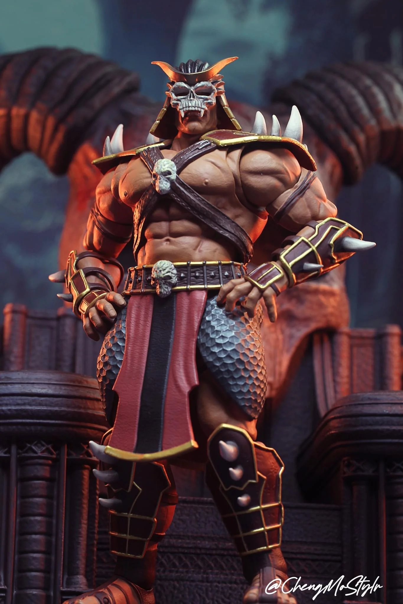 Pedido Figura Shao Kahn con Trono (Deluxe Edition) - Mortal Kombat marca Storm Collectibles escala 1/12 - Image 27
