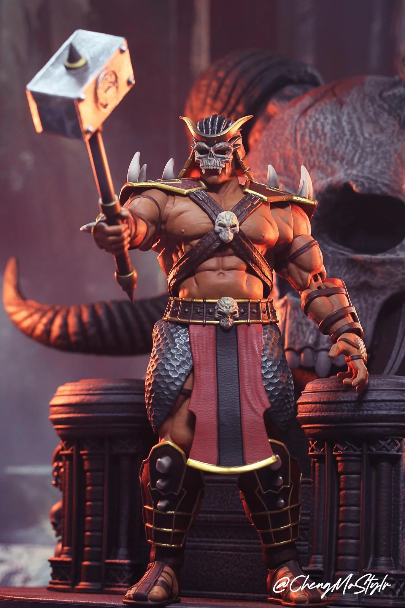 Pedido Figura Shao Kahn con Trono (Deluxe Edition) - Mortal Kombat marca Storm Collectibles escala 1/12 - Image 28