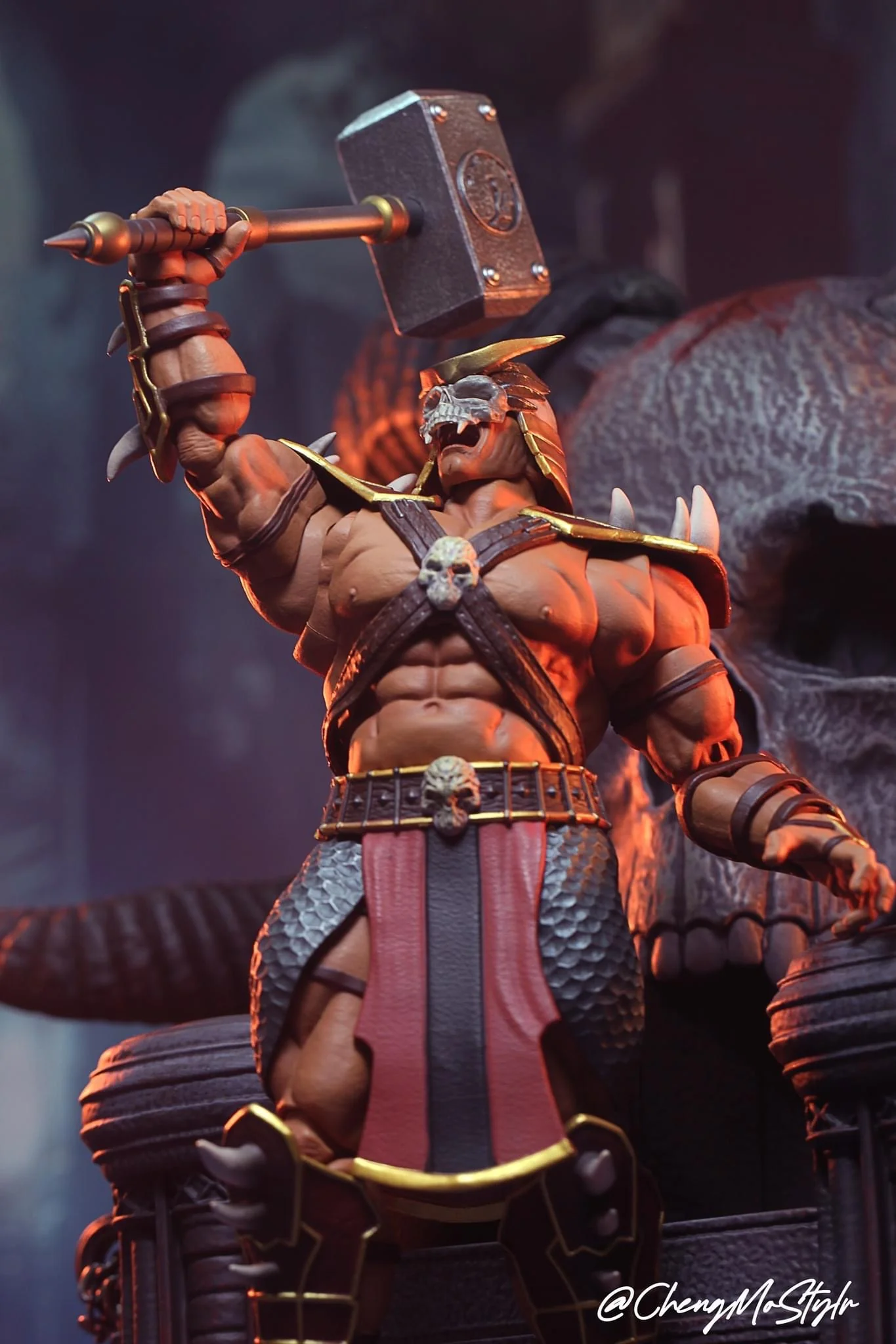 Pedido Figura Shao Kahn con Trono (Deluxe Edition) - Mortal Kombat marca Storm Collectibles escala 1/12 - Image 30