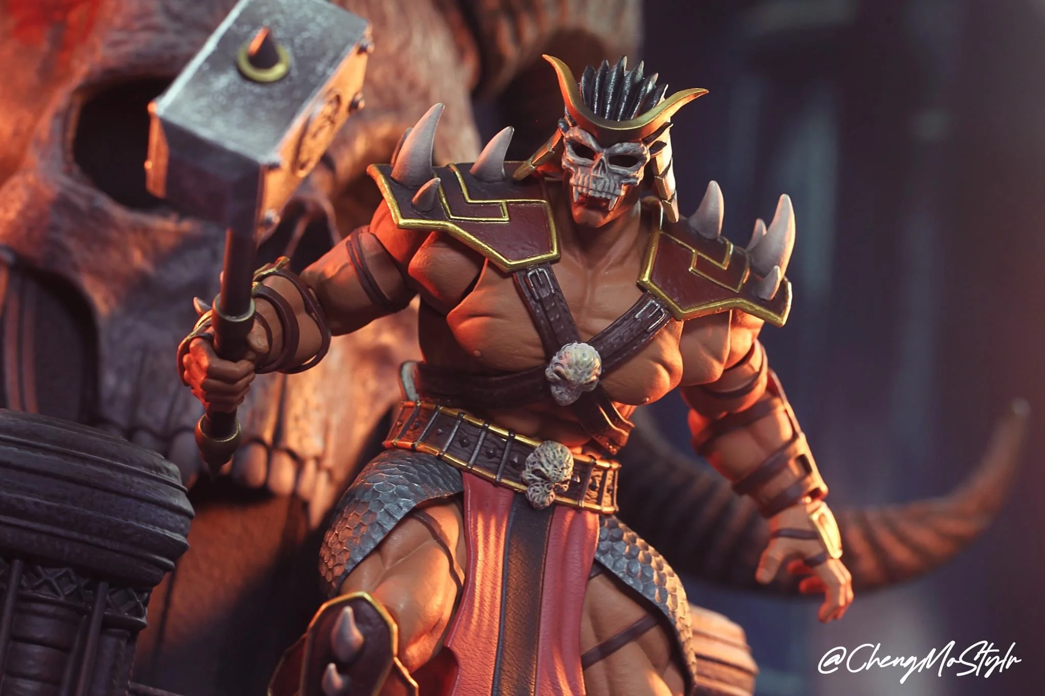 Pedido Figura Shao Kahn con Trono (Deluxe Edition) - Mortal Kombat marca Storm Collectibles escala 1/12 - Image 32