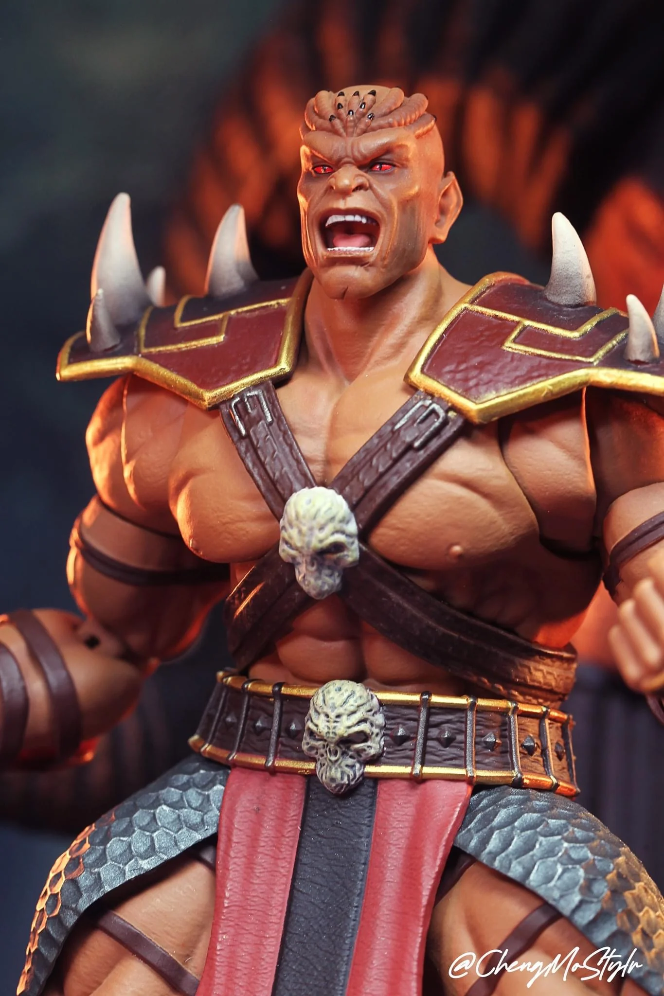 Pedido Figura Shao Kahn con Trono (Deluxe Edition) - Mortal Kombat marca Storm Collectibles escala 1/12 - Image 34