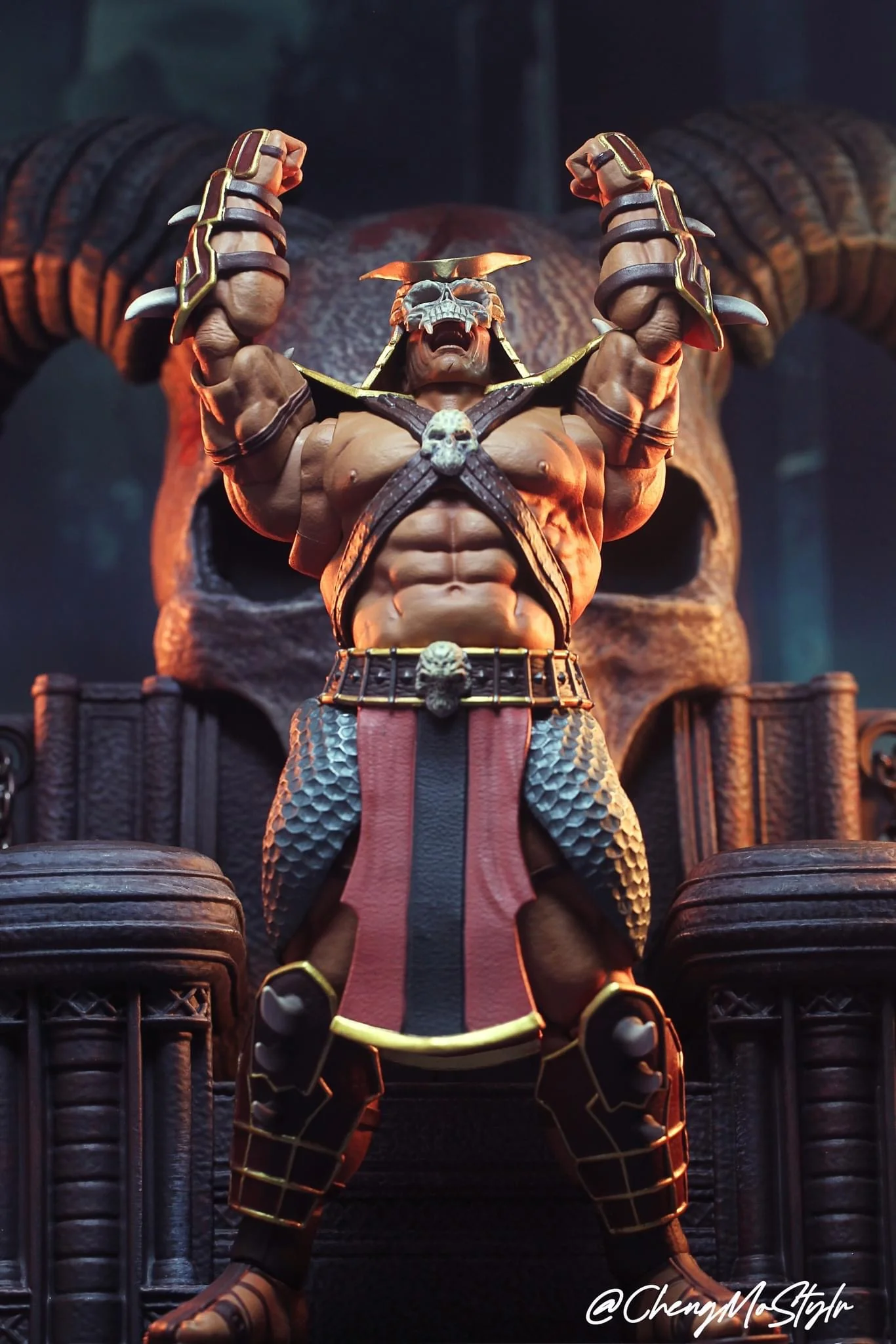 Pedido Figura Shao Kahn con Trono (Deluxe Edition) - Mortal Kombat marca Storm Collectibles escala 1/12 - Image 35