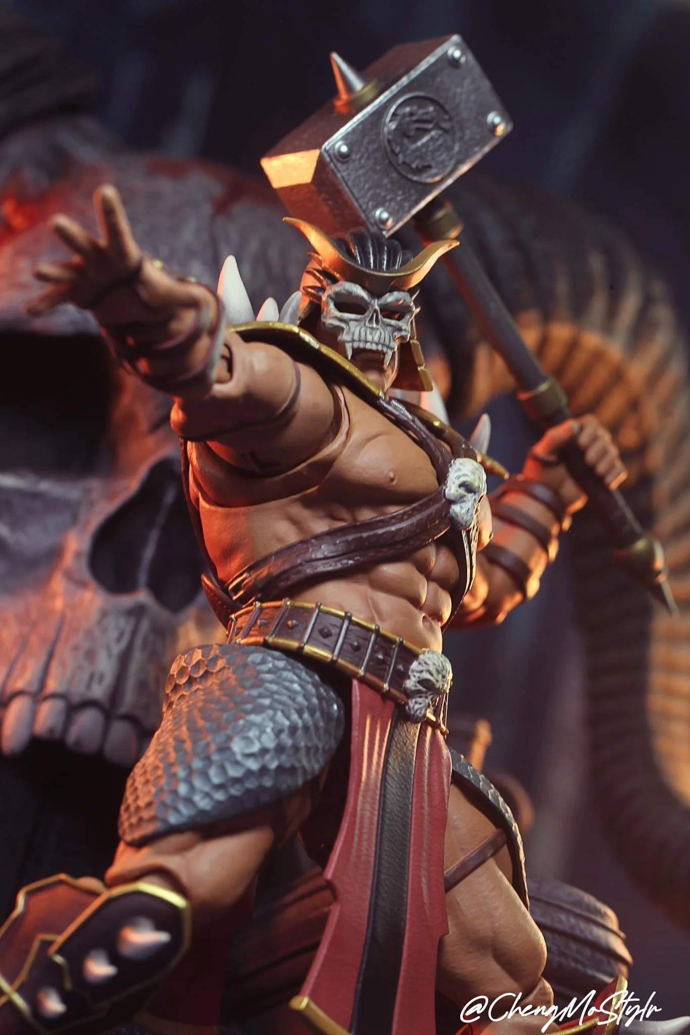 Pedido Figura Shao Kahn con Trono (Deluxe Edition) - Mortal Kombat marca Storm Collectibles escala 1/12 - Image 36