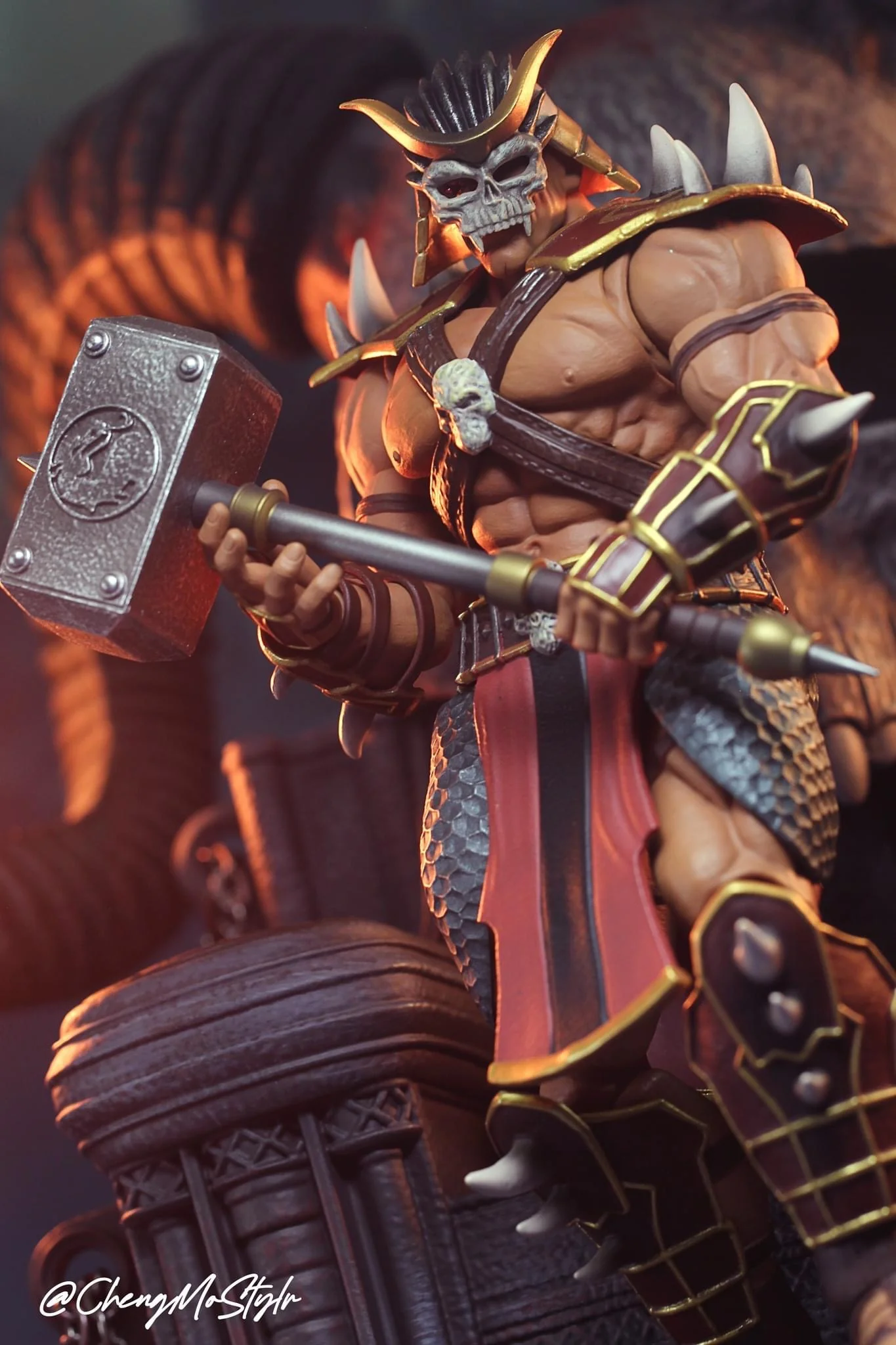 Pedido Figura Shao Kahn con Trono (Deluxe Edition) - Mortal Kombat marca Storm Collectibles escala 1/12 - Image 37
