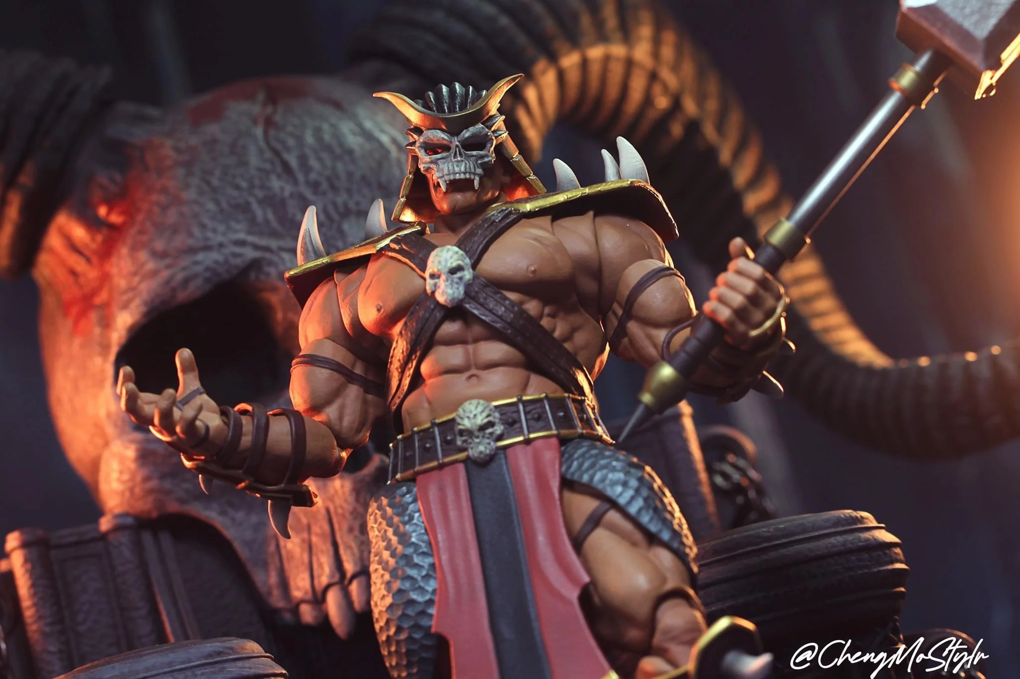 Pedido Figura Shao Kahn con Trono (Deluxe Edition) - Mortal Kombat marca Storm Collectibles escala 1/12 - Image 38
