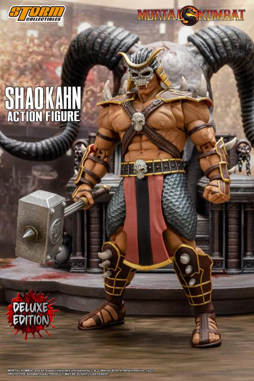 Pedido Figura Shao Kahn con Trono (Deluxe Edition) - Mortal Kombat marca Storm Collectibles escala 1/12 - Image 4