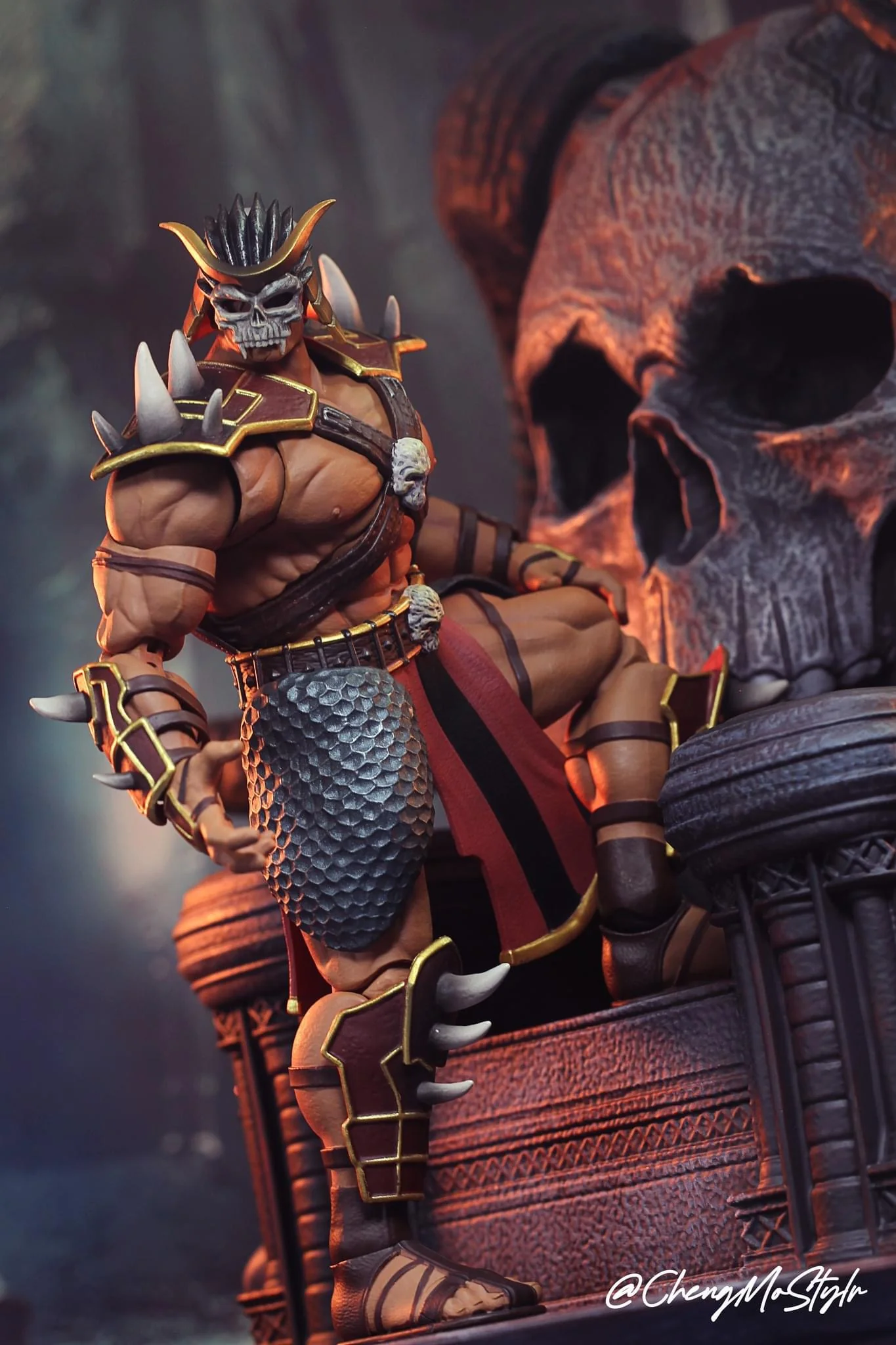 Pedido Figura Shao Kahn con Trono (Deluxe Edition) - Mortal Kombat marca Storm Collectibles escala 1/12 - Image 40