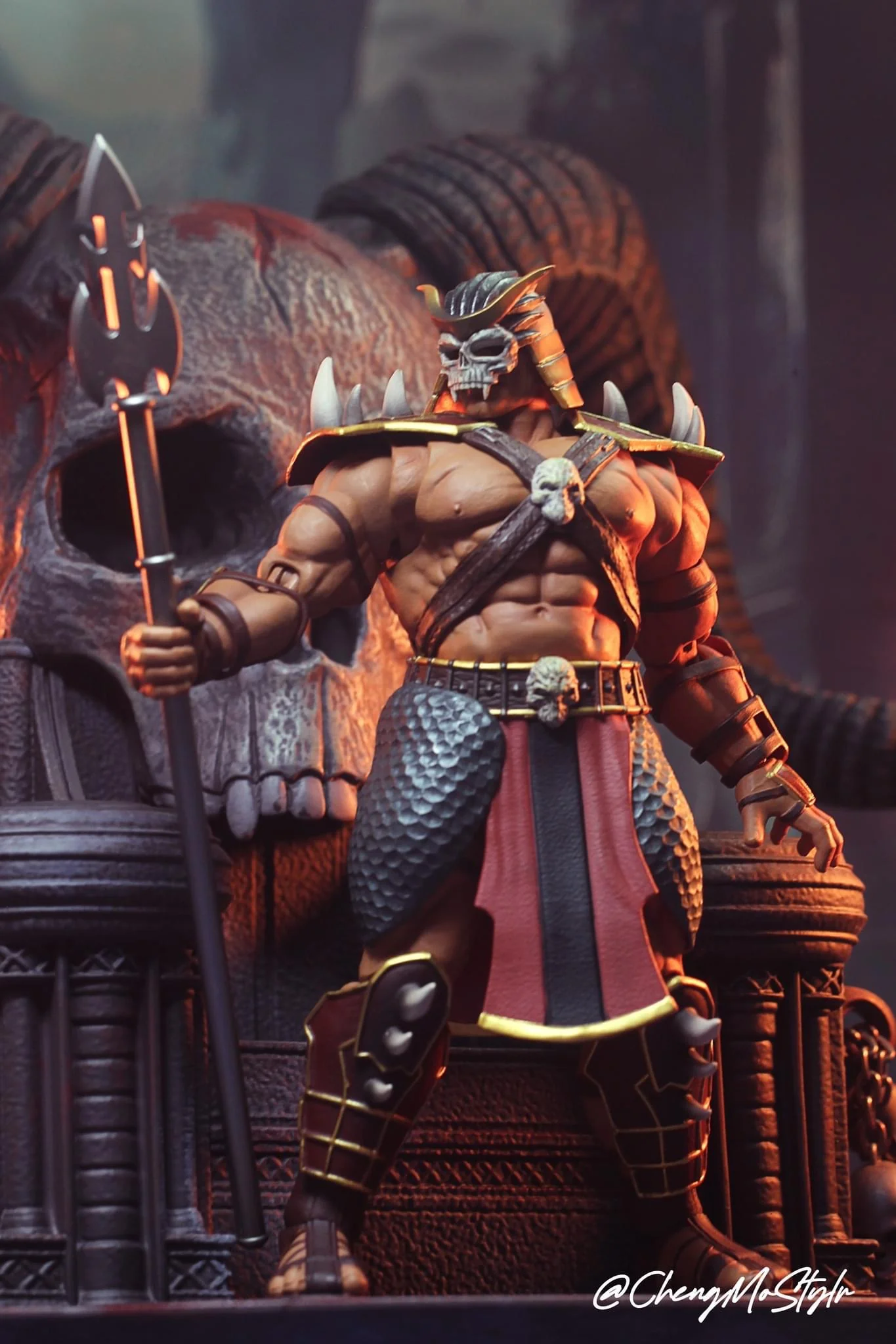 Pedido Figura Shao Kahn con Trono (Deluxe Edition) - Mortal Kombat marca Storm Collectibles escala 1/12 - Image 43