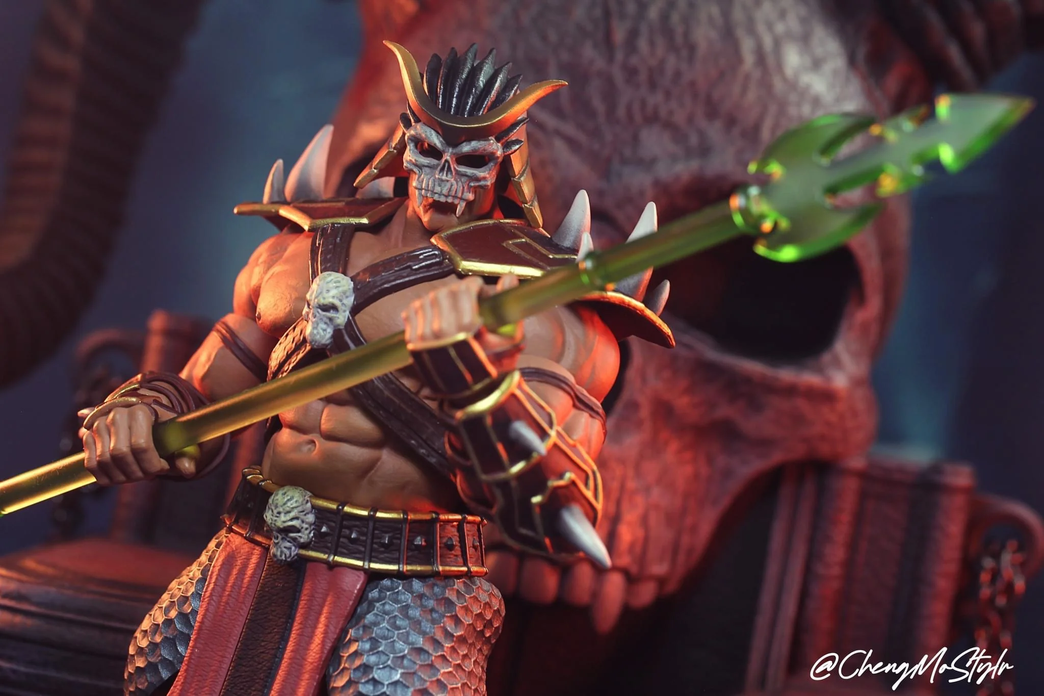 Pedido Figura Shao Kahn con Trono (Deluxe Edition) - Mortal Kombat marca Storm Collectibles escala 1/12 - Image 47