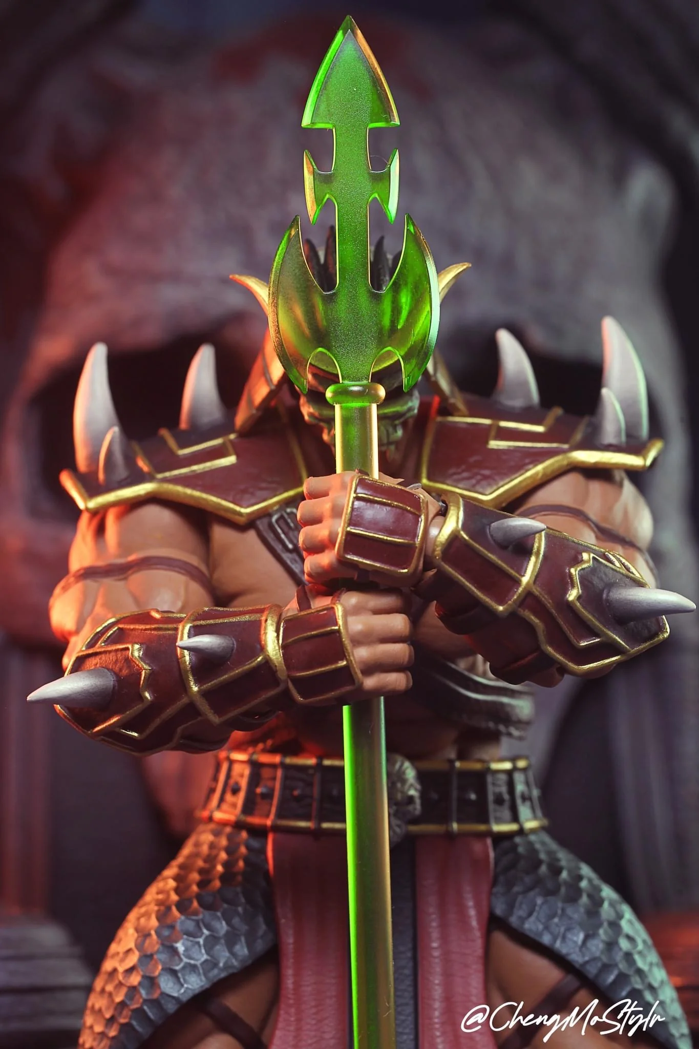 Pedido Figura Shao Kahn con Trono (Deluxe Edition) - Mortal Kombat marca Storm Collectibles escala 1/12 - Image 48