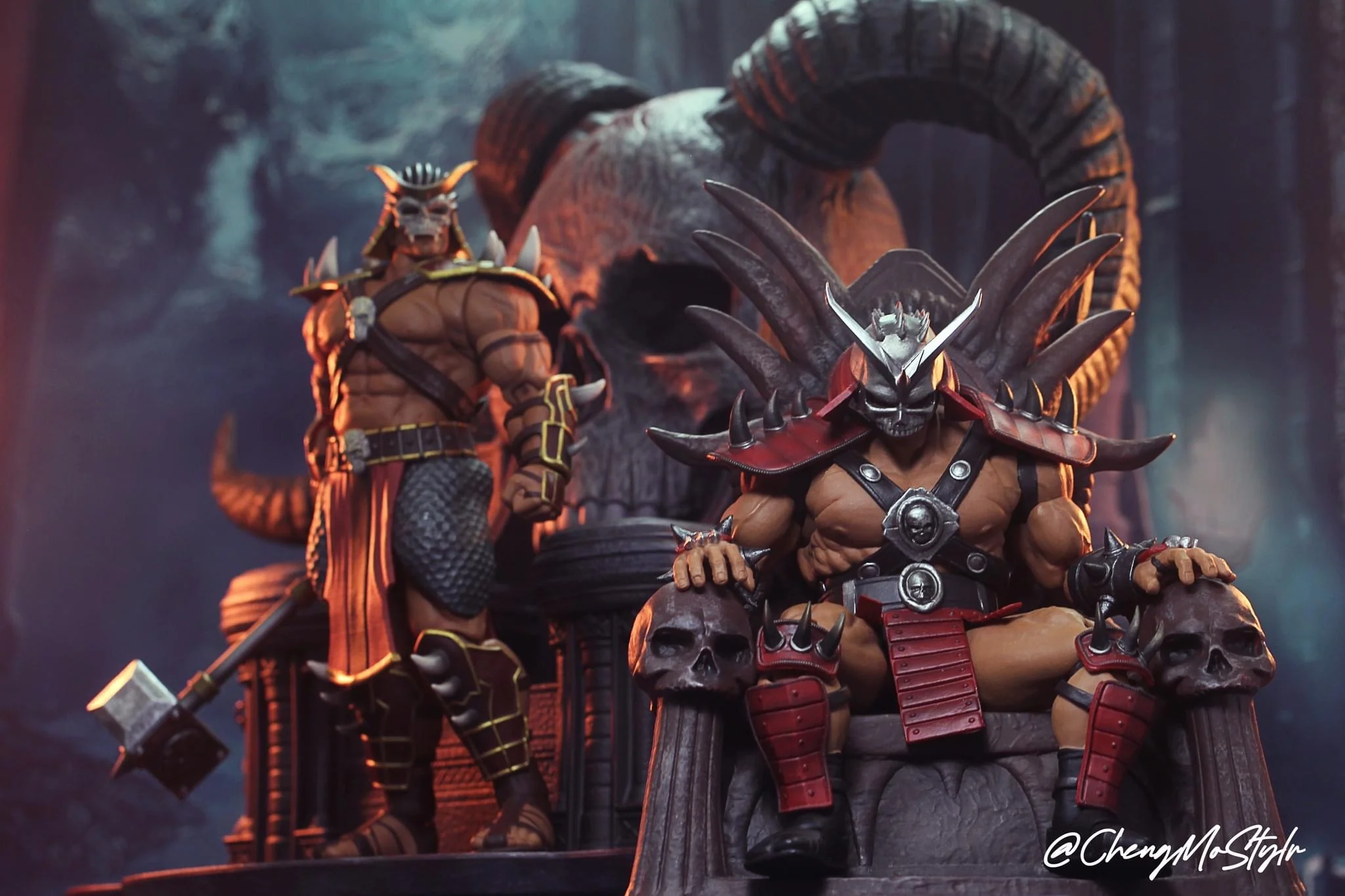 Pedido Figura Shao Kahn con Trono (Deluxe Edition) - Mortal Kombat marca Storm Collectibles escala 1/12 - Image 49