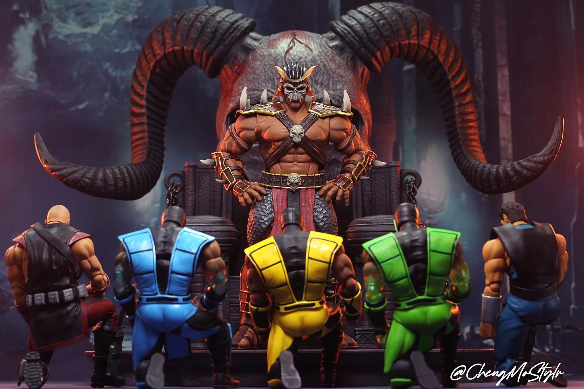 Pedido Figura Shao Kahn con Trono (Deluxe Edition) - Mortal Kombat marca Storm Collectibles escala 1/12 - Image 51