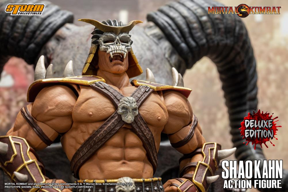 Pedido Figura Shao Kahn con Trono (Deluxe Edition) - Mortal Kombat marca Storm Collectibles escala 1/12 - Image 6