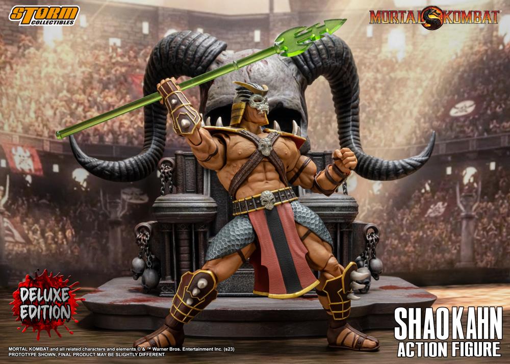 Pedido Figura Shao Kahn con Trono (Deluxe Edition) - Mortal Kombat marca Storm Collectibles escala 1/12 - Image 8
