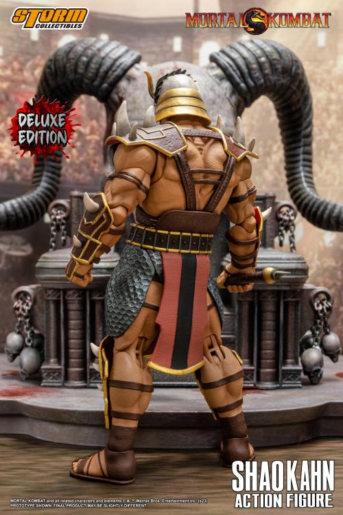 Pedido Figura Shao Kahn con Trono (Deluxe Edition) - Mortal Kombat marca Storm Collectibles escala 1/12 - Image 9