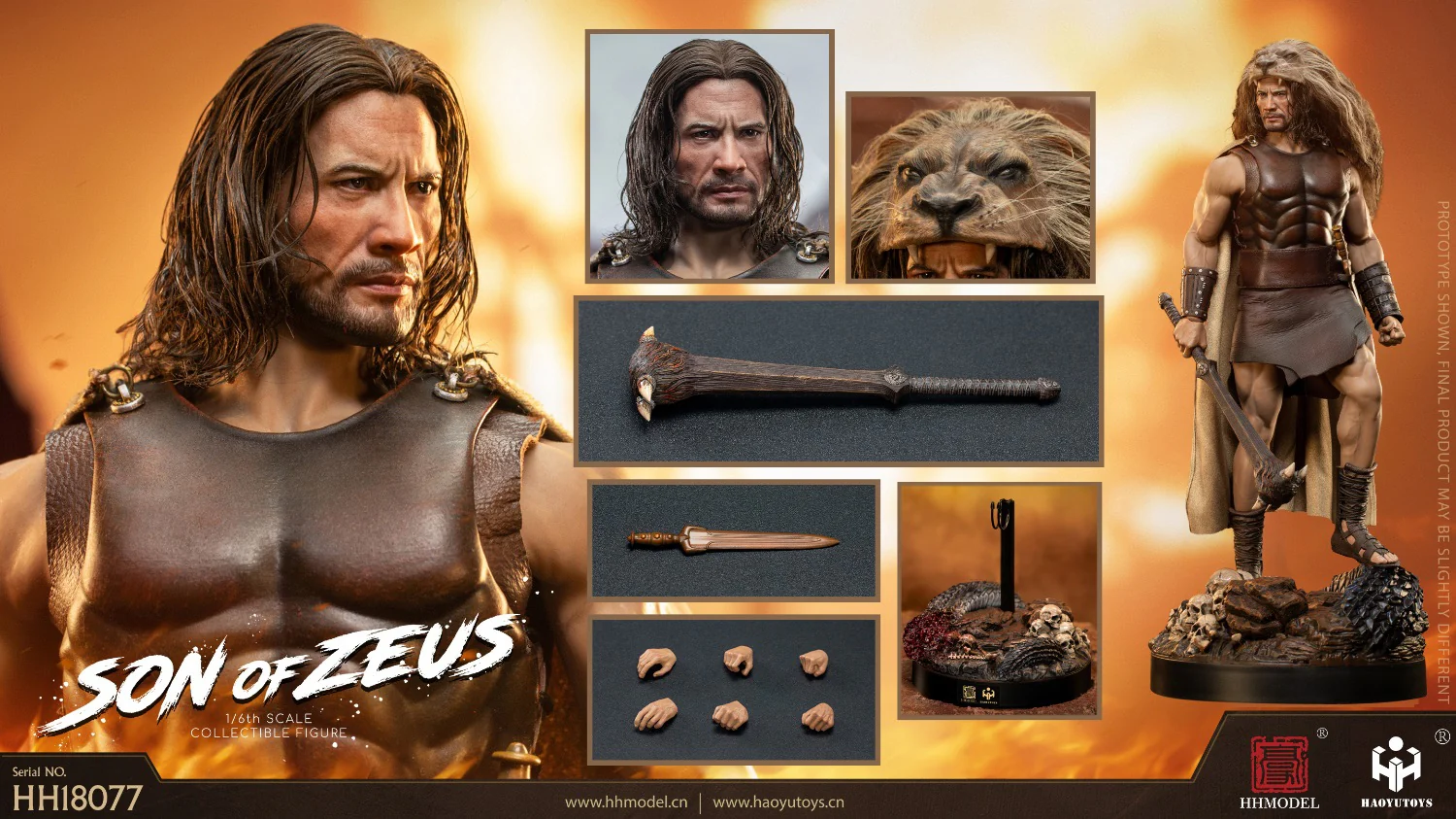 Pedido Figura Son of Zeus - Imperial Legion marca Haoyutoys HH18077 escala 1/6 - Image 24