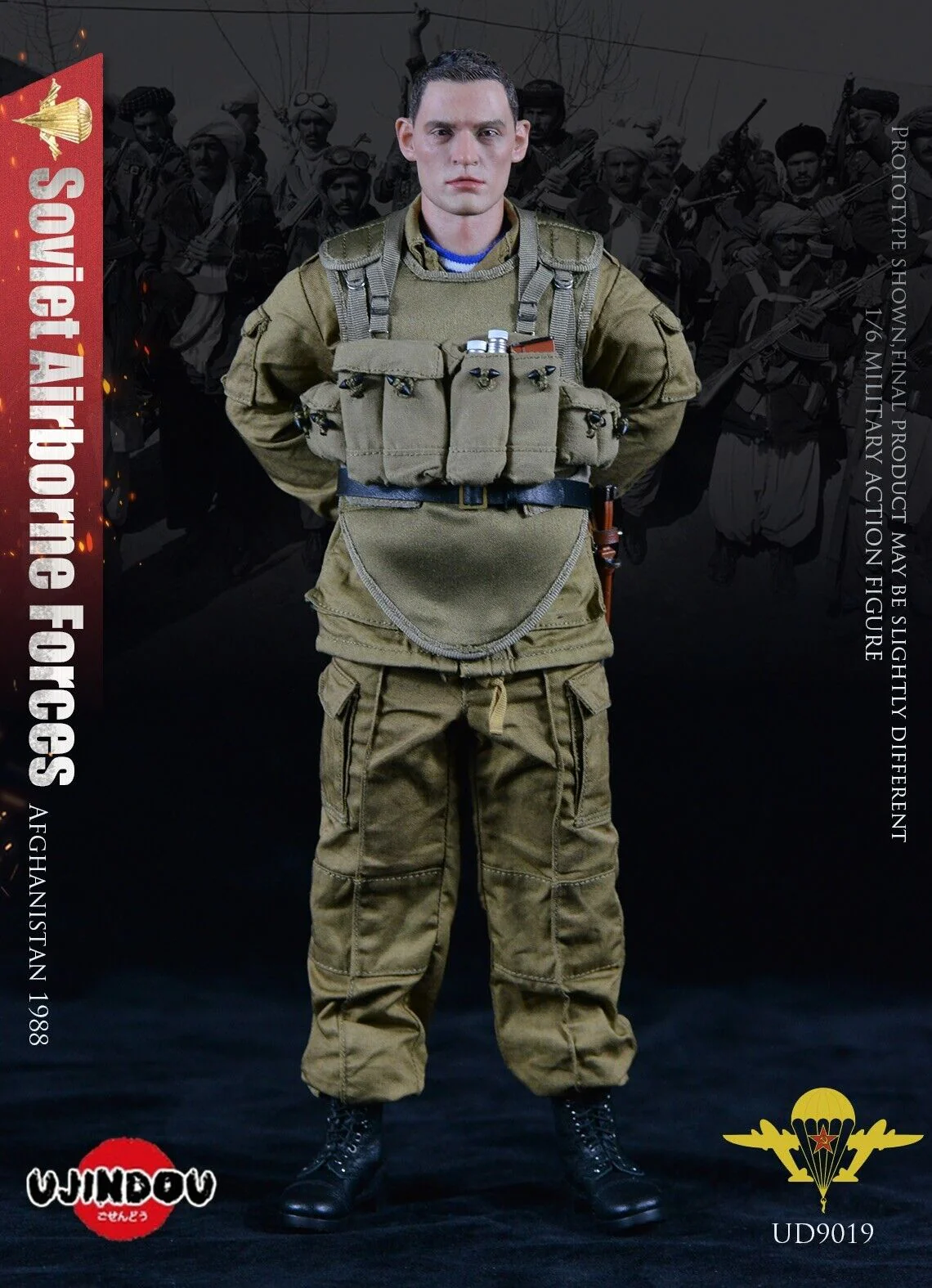 Pedido Figura Soviet Airborne Forces - Afghanistan 1988 marca Ujindou UD9019 escala 1/6 - Image 14