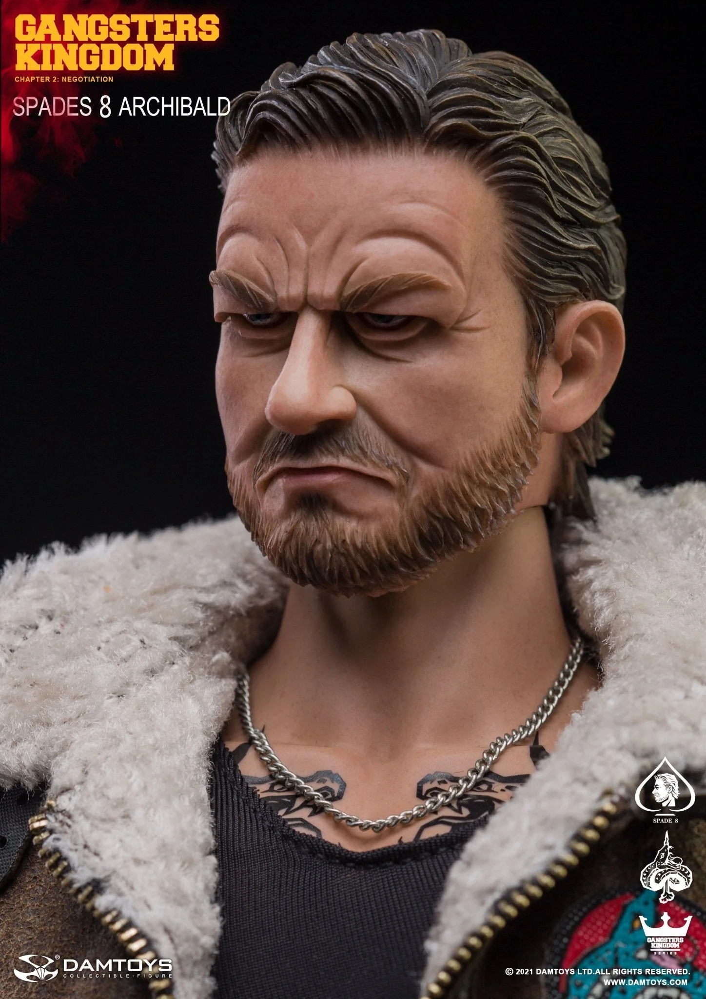 Pedido Figura Spade 8 Archibald (Deluxe Edition) - Gangsters Kingdom marca Damtoys GK024LE escala 1/6 - Image 4