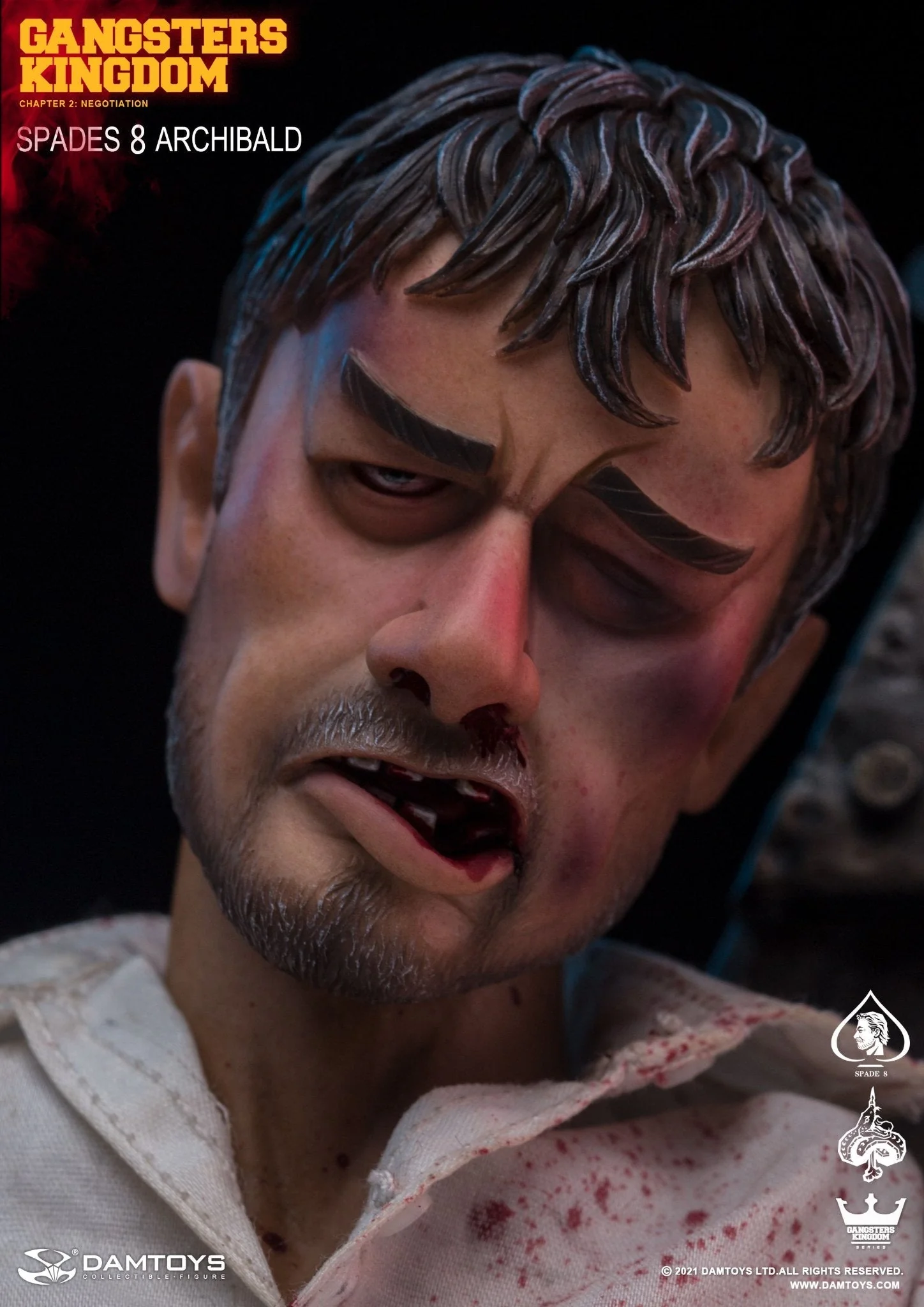 Pedido Figura Spade 8 Archibald (Deluxe Edition) - Gangsters Kingdom marca Damtoys GK024LE escala 1/6 - Image 8