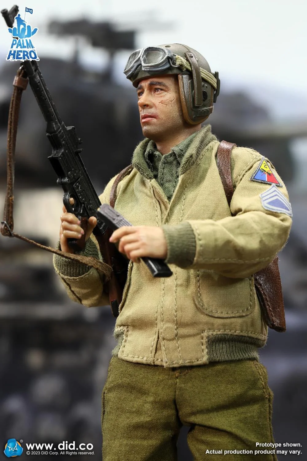 Pedido Figura SSGT Donald - “Hell On Wheels” - Palm Hero Series marca DID XA80019 escala pequeña 1/12 - Image 12