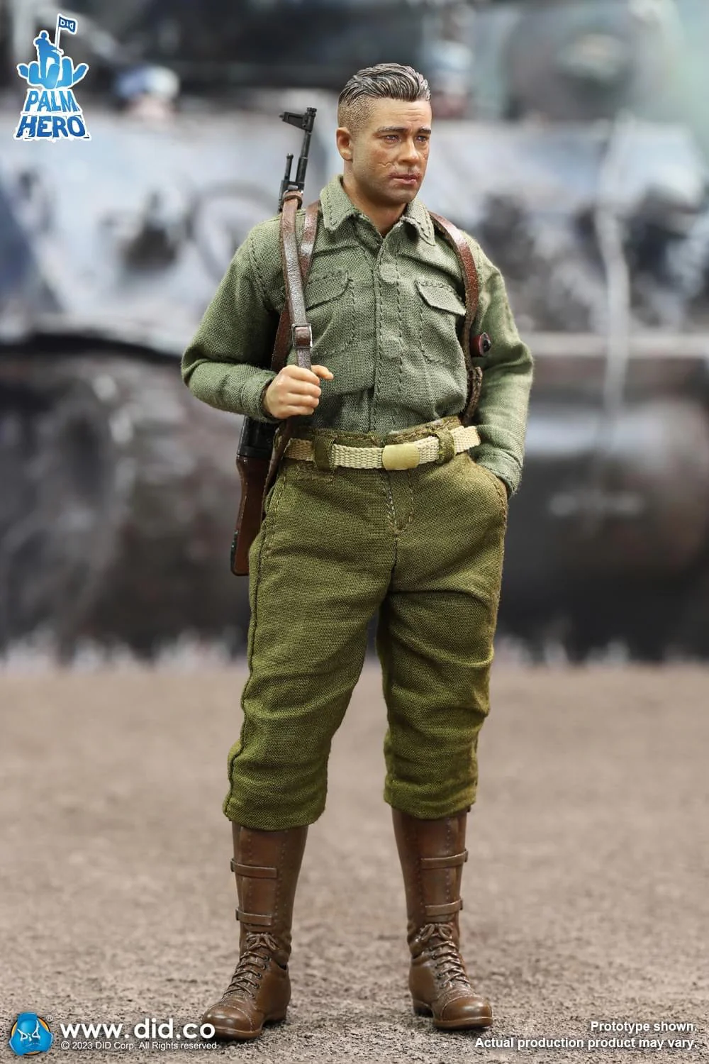 Pedido Figura SSGT Donald - “Hell On Wheels” - Palm Hero Series marca DID XA80019 escala pequeña 1/12 - Image 13