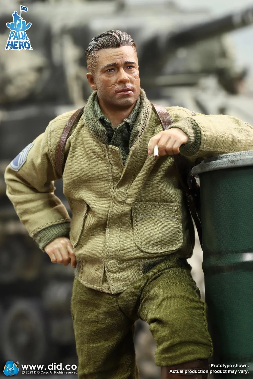 Pedido Figura SSGT Donald - “Hell On Wheels” - Palm Hero Series marca DID XA80019 escala pequeña 1/12 - Image 14