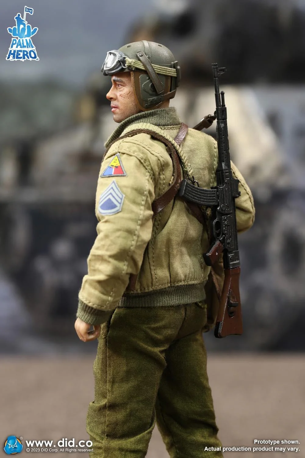 Pedido Figura SSGT Donald - “Hell On Wheels” - Palm Hero Series marca DID XA80019 escala pequeña 1/12 - Image 15