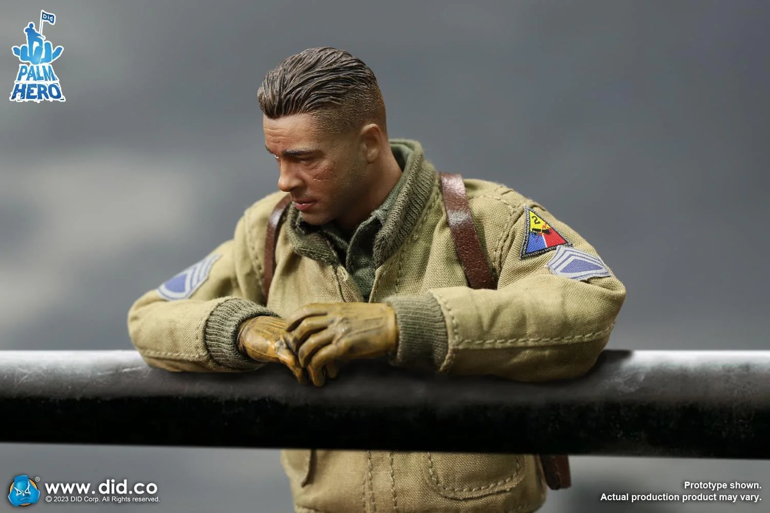 Pedido Figura SSGT Donald - “Hell On Wheels” - Palm Hero Series marca DID XA80019 escala pequeña 1/12 - Image 2