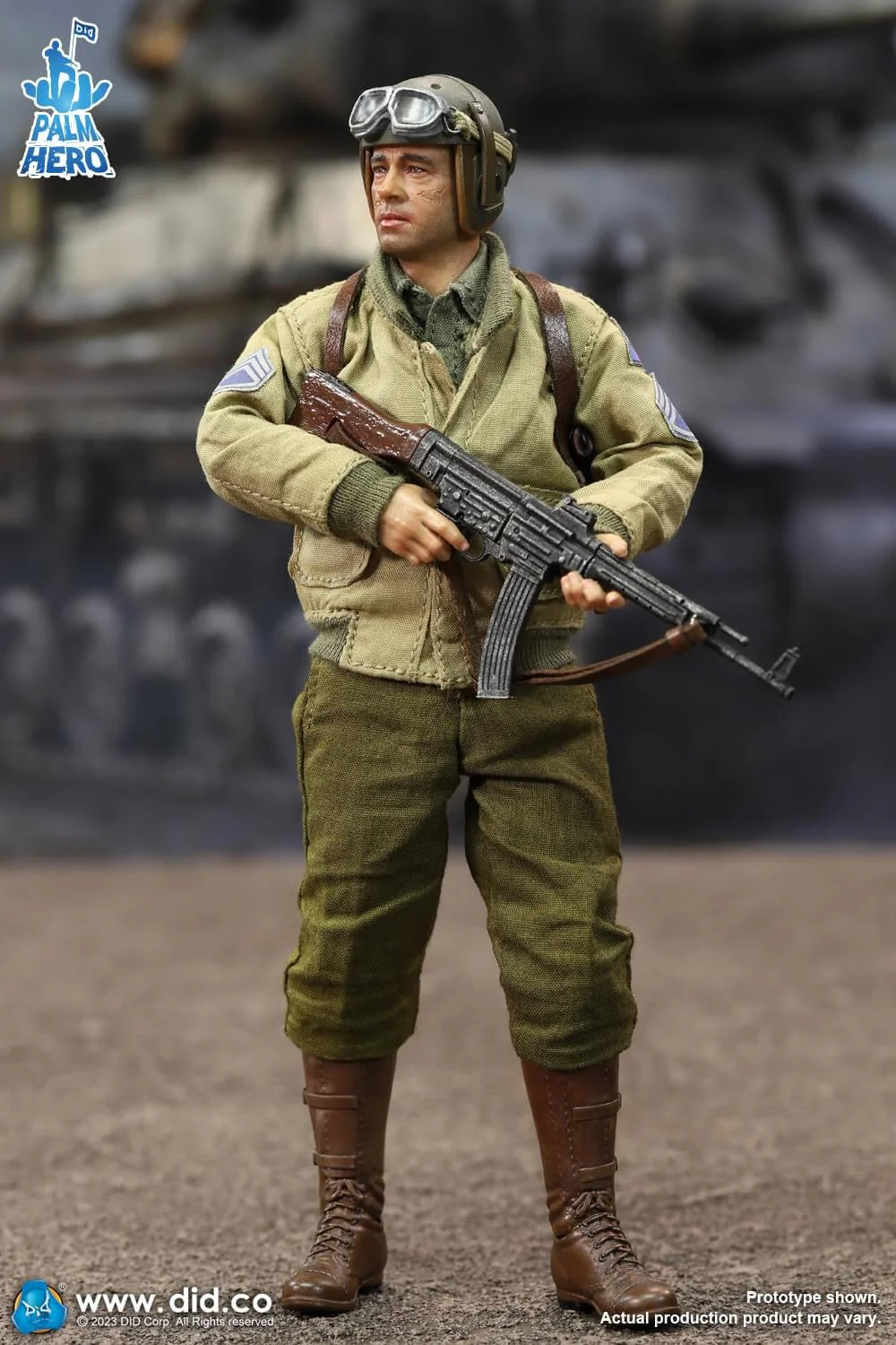 Pedido Figura SSGT Donald - “Hell On Wheels” - Palm Hero Series marca DID XA80019 escala pequeña 1/12 - Image 7
