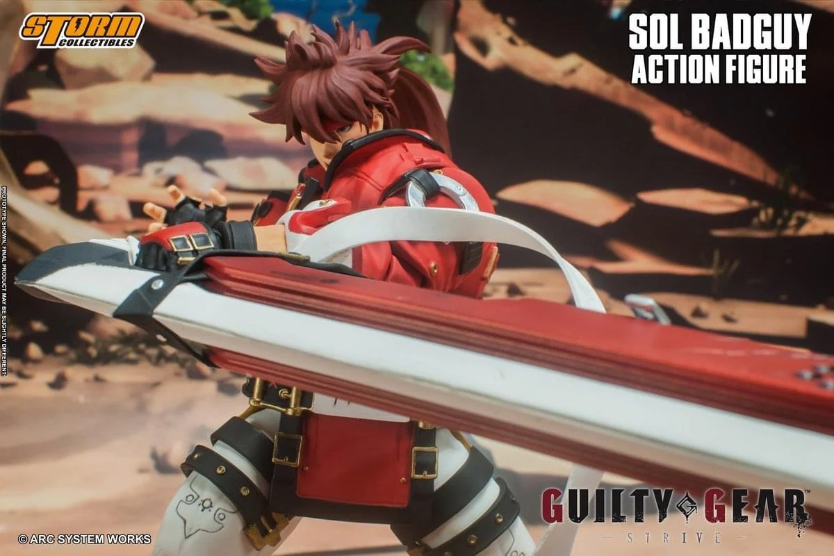 Pedido Figura Strive Sol Badguy - Guily Gear  marca Storm Collectibles ACSB01 escala 1/12 - Image 47
