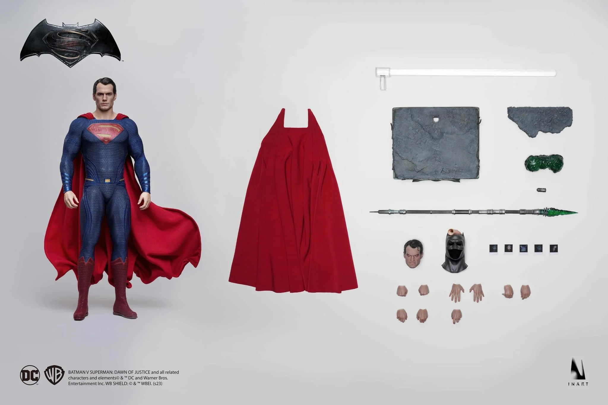 Pedido Figura SUPERMAN - Batman v Superman: Dawn of Justice marca Inart Queen Studios AG007 escala 1/6 (SOLO 1 DISPONIBLE) - Image 24
